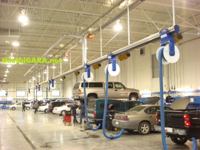 ống hút thu khói