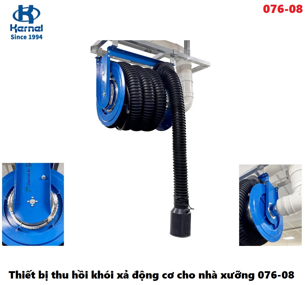 Thiết Bị Thu Hồi Khói Xả Động Cơ Ô Tô Kernel 076-08