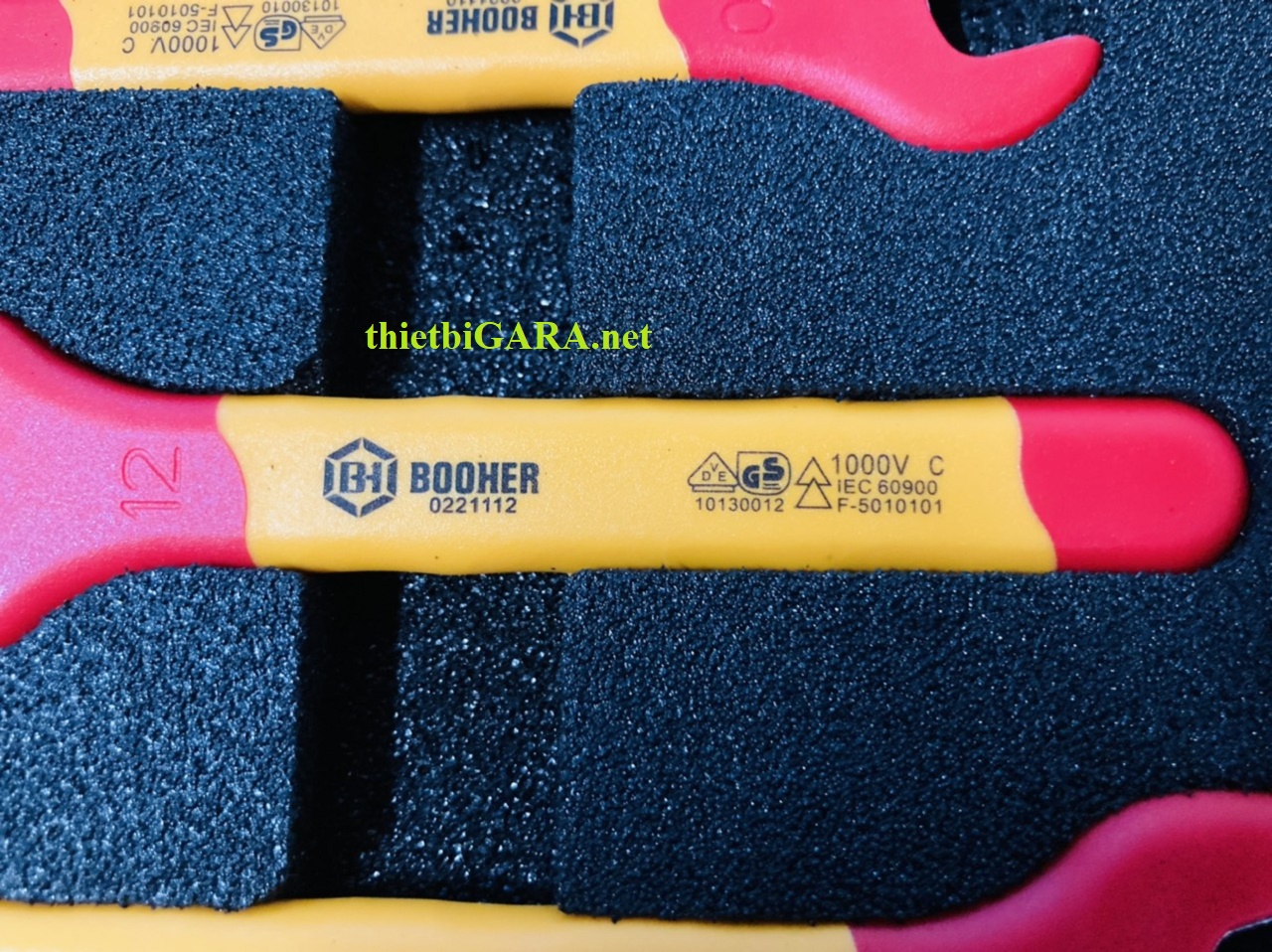 Bộ dụng cụ sửa chữa xe điện 1000V 24 chi tiết Booher