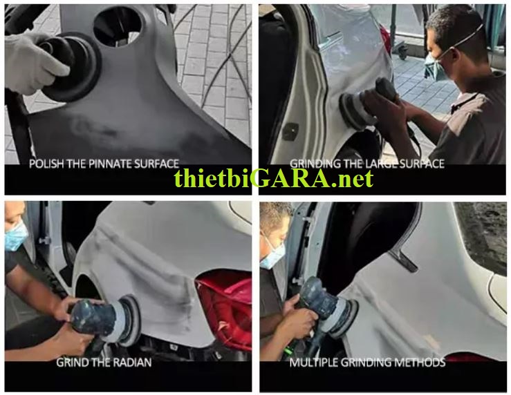 Máy hút bụi chà matit khô di động Funisi F3