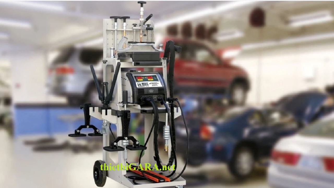 máy hàn rút tôn nhôm, sắt vỏ xe ô tô két hợp F99ES Funisi