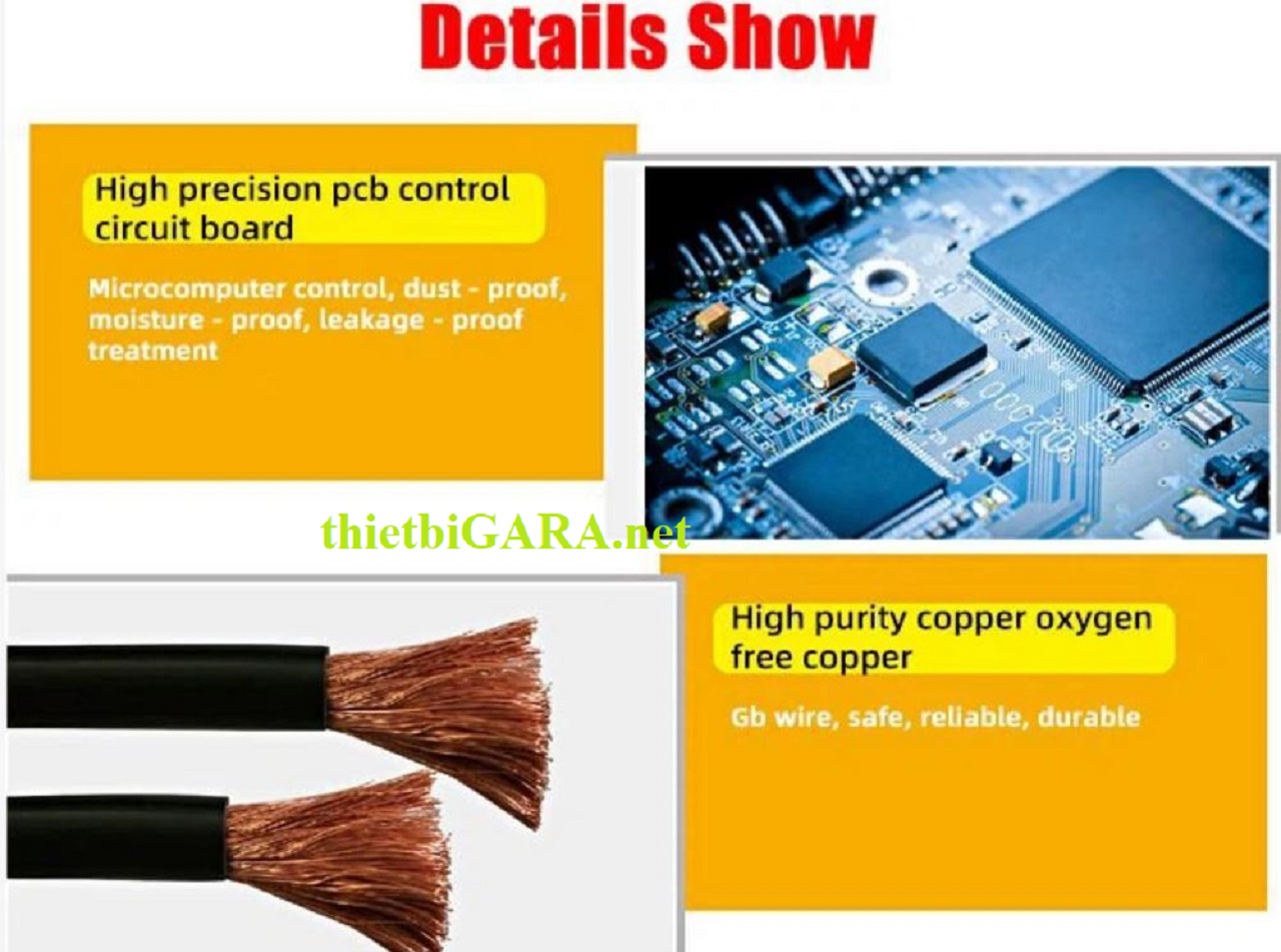 Máy hàn rút vỏ nhôm xe ô tô