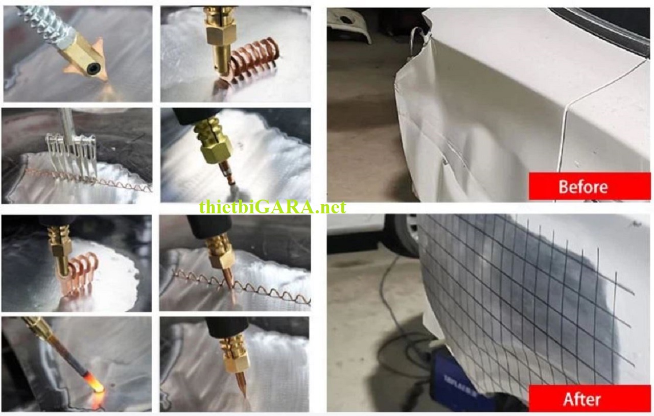 MÁY HÀN RÚT TÔN Ô TÔ FUNISI