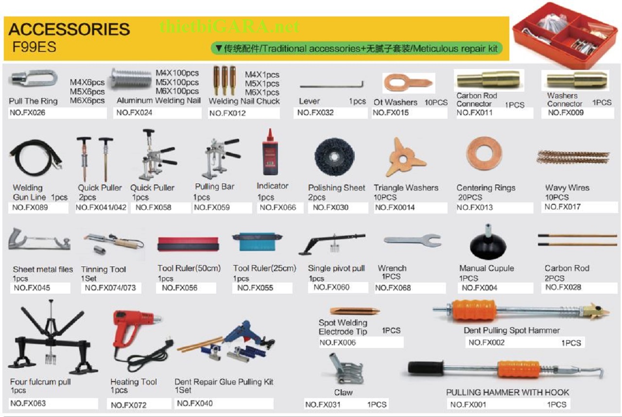 Phụ kiện máy hàn F99ES Funisi