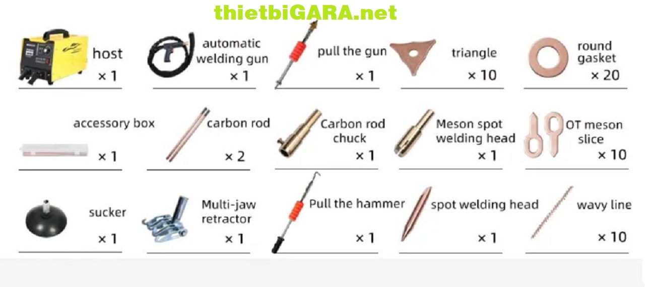 MÁY HÀN RÚT TÔN Ô TÔ FUNISI