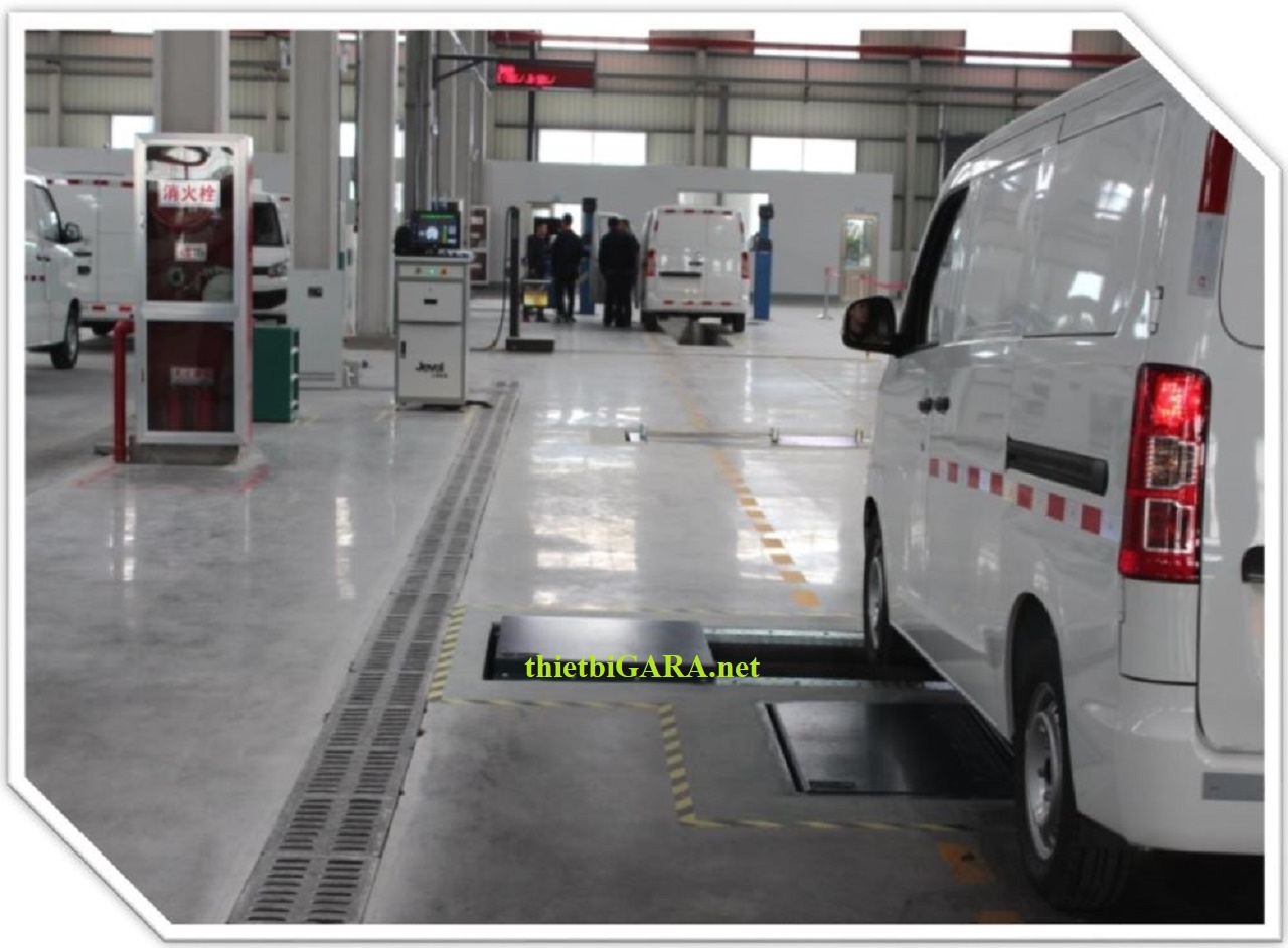 Bệ thử phanh ô tô jevol rrt-2500w