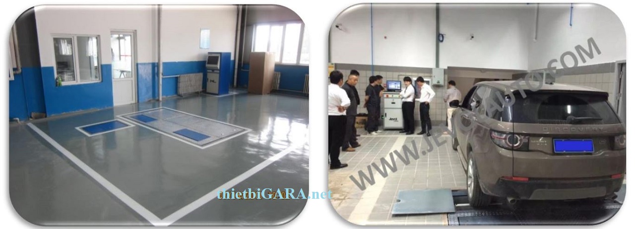 Thiết bị đo lực phanh xe con Jevol