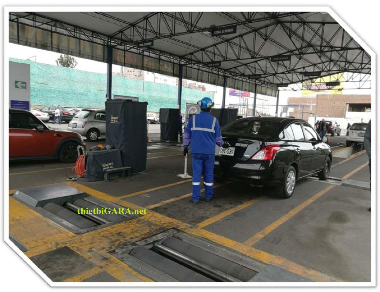 jevol bệ thử phanh