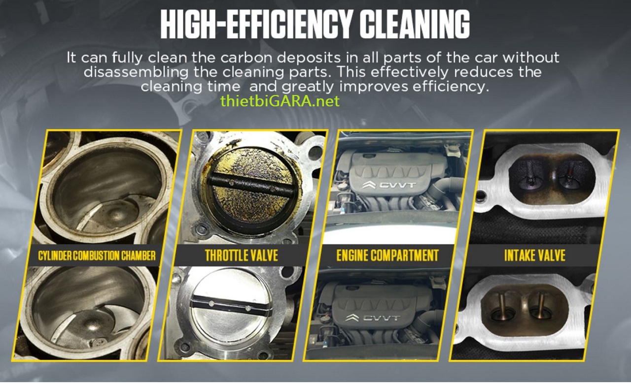 Máy bắn đá khô CO2 W9000 Wisconsin