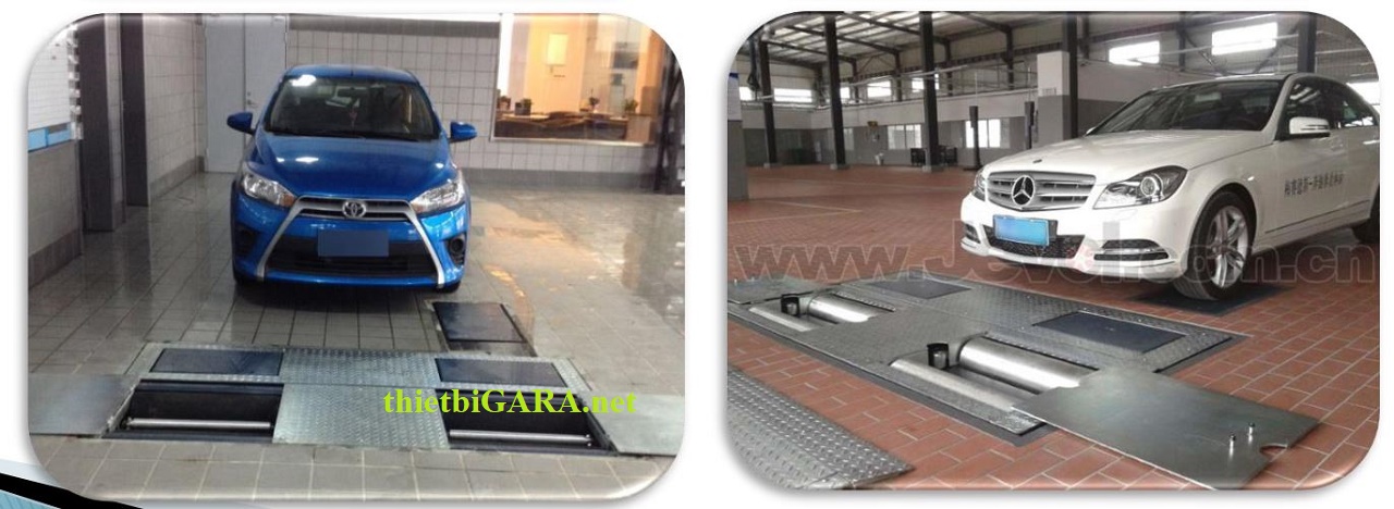 Bệ thử phanh xe du lịch Jevol RRT-2500W