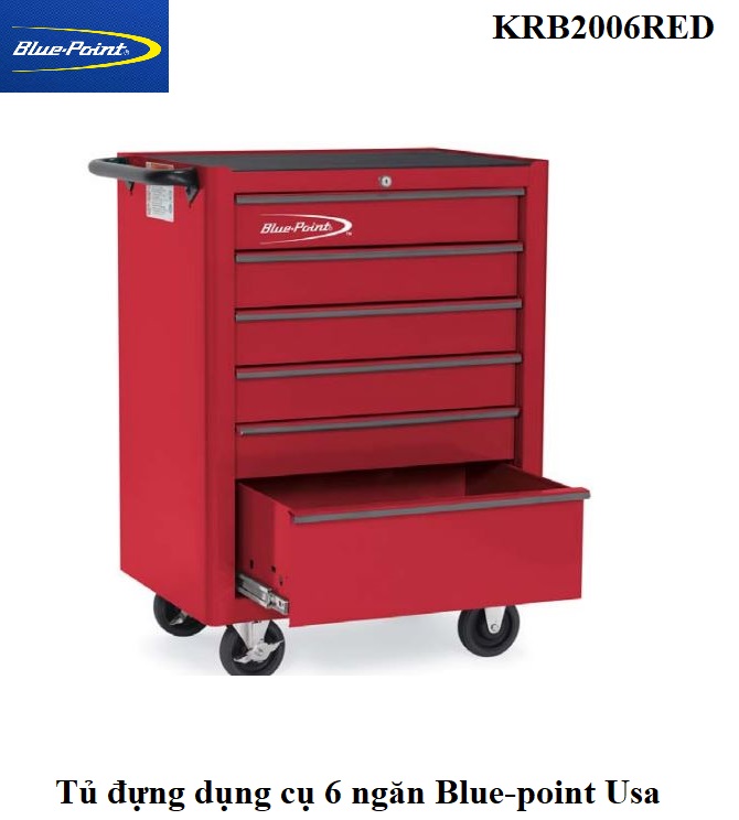 Tủ Đựng Đồ Nghề 6 Ngăn KRB2006 Blue-point Usa