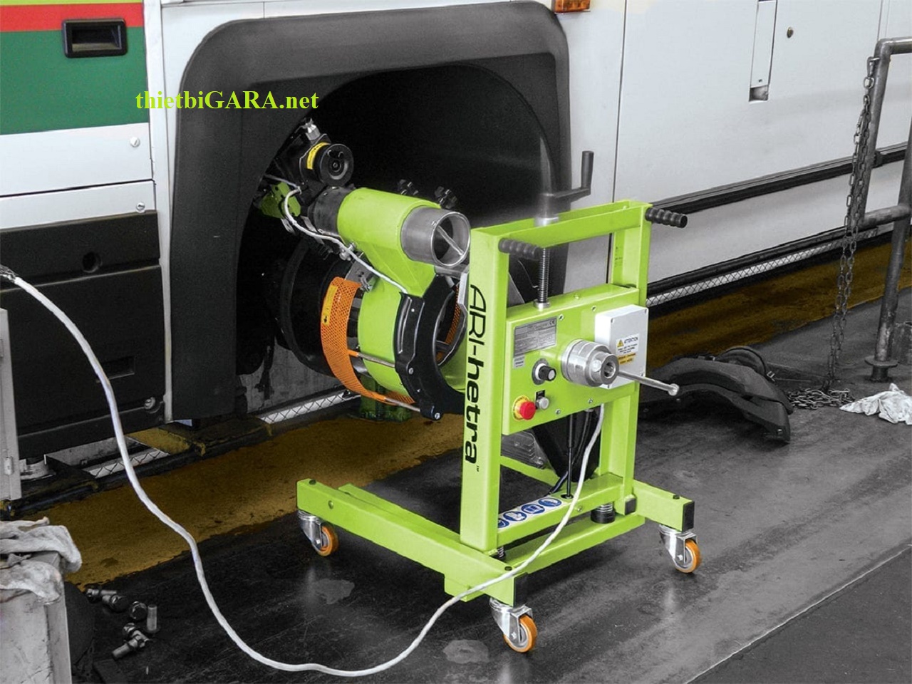 Máy láng đĩa trực tiếp trên xe khách WS-BL44 Ari-hetra