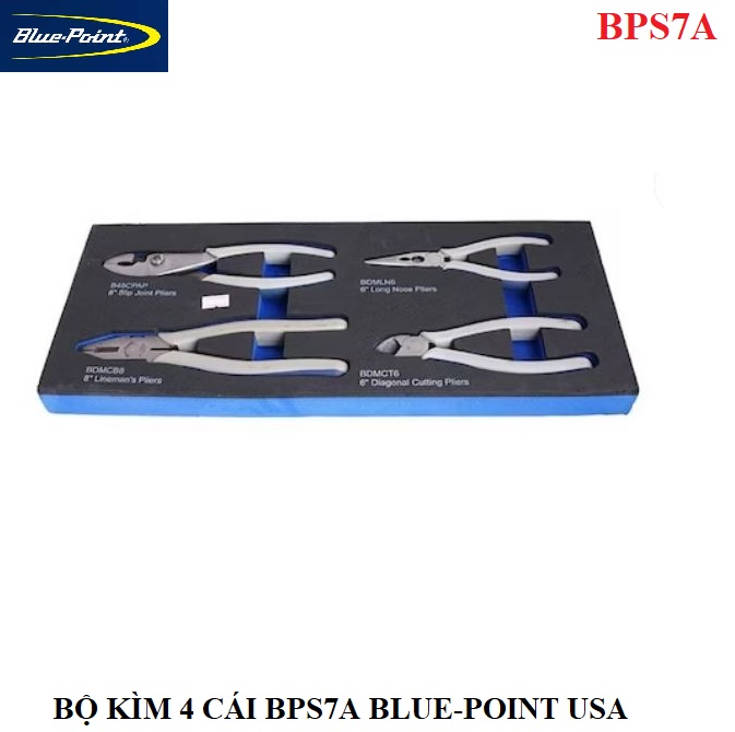 Bộ Kìm 4 Cái BPS7A Blue-point Usa