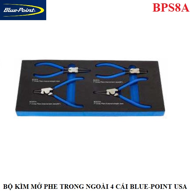 Bộ Kìm Mở Phe 4 Cái BPS8A Blue-point Usa