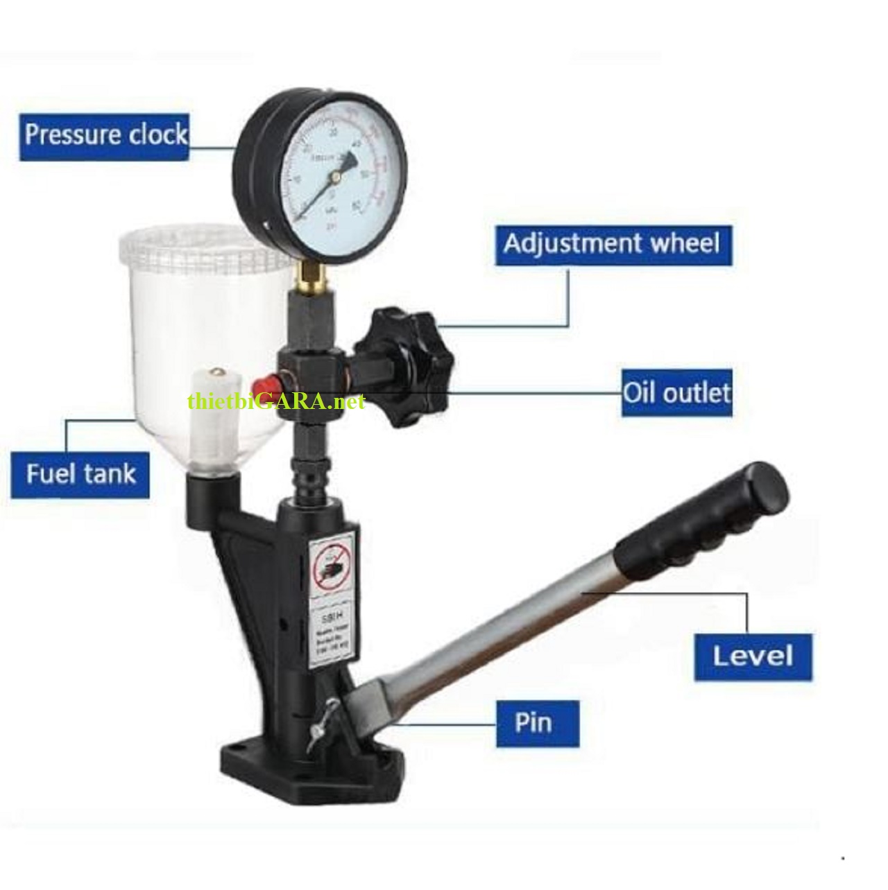 thiết bị cân bơm cao áp bằng tay s60h