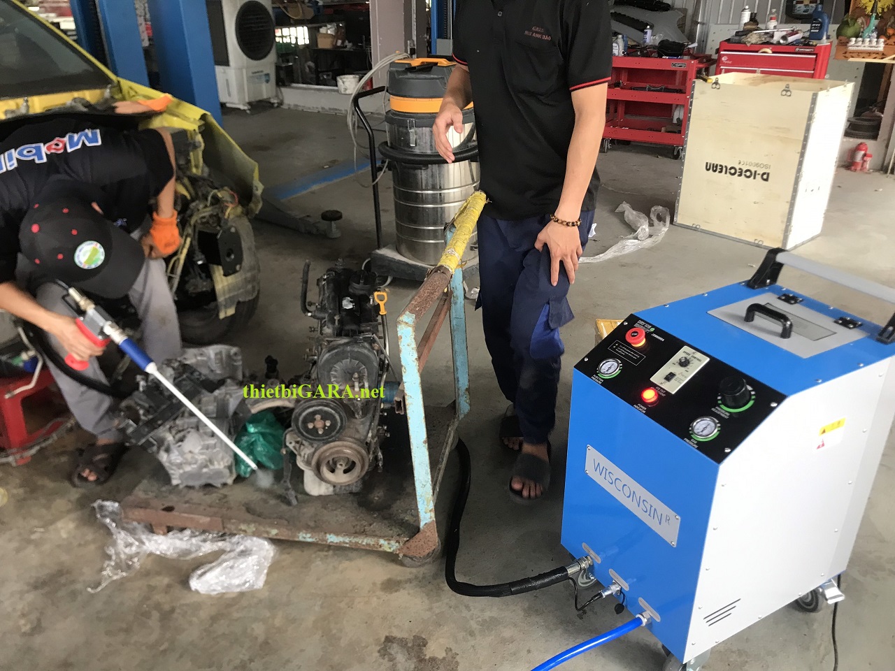Máy bắn đá khô CO2 Wisconsin W9000