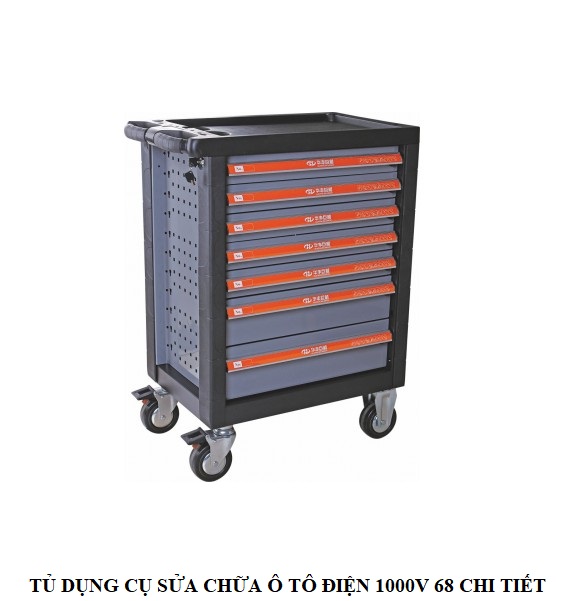 Tủ Dụng Cụ Sửa Chữa Xe Điện 7 Ngăn 68 Chi Tiết