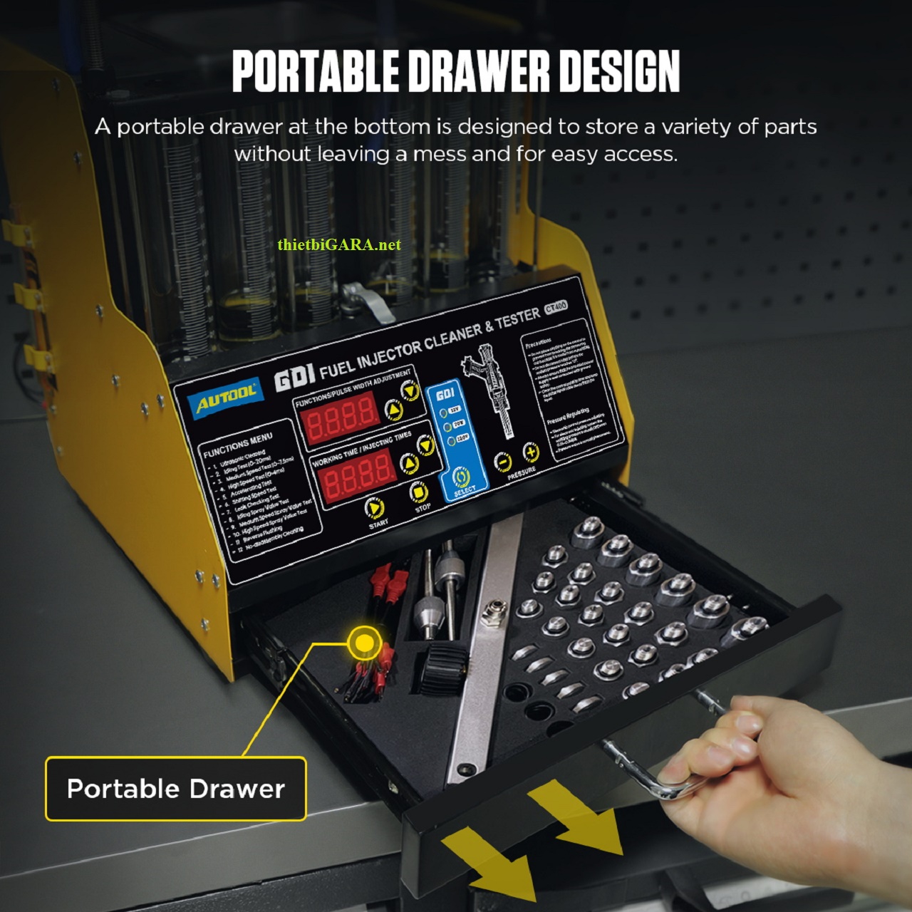 Thiết Bị Vệ Sinh Và Kiểm Tra Kim Phun Điện Tử Autool