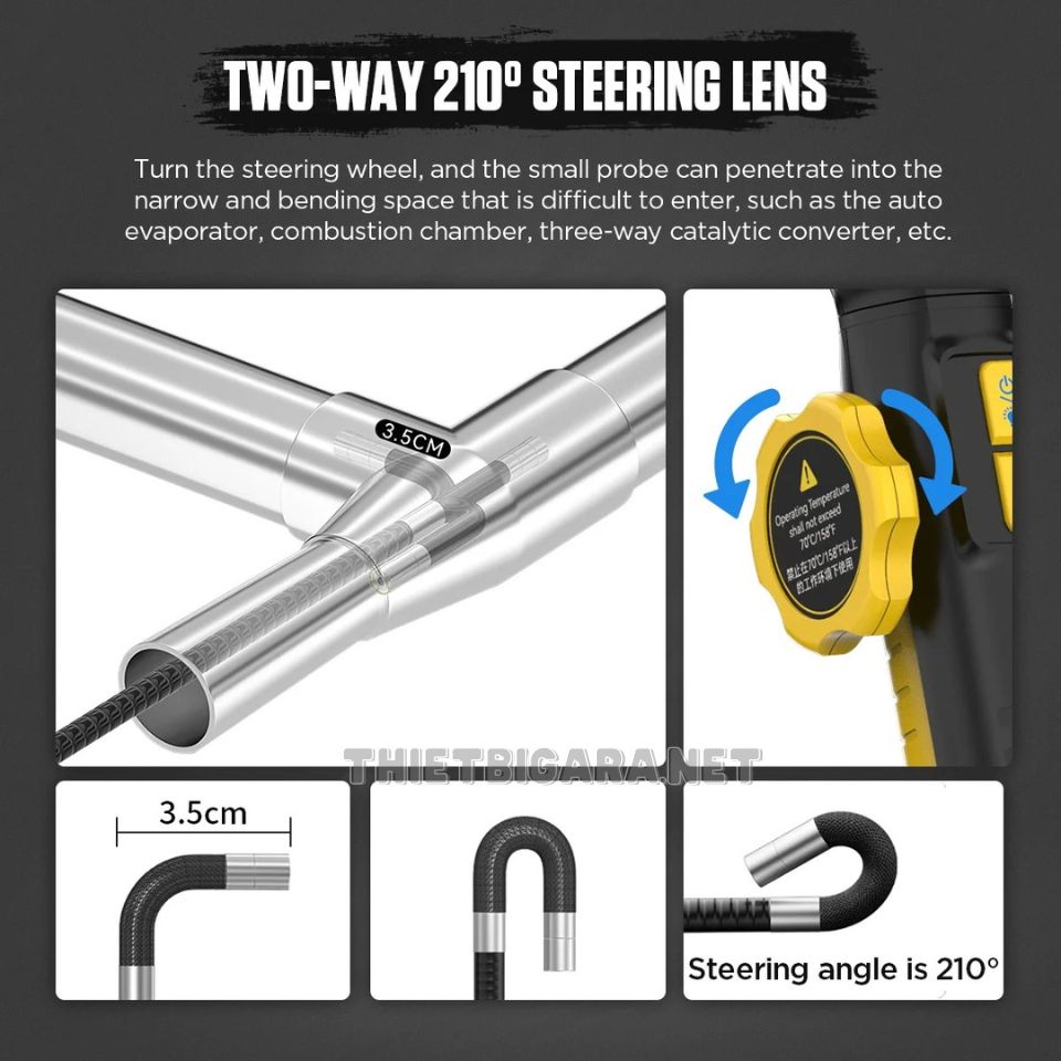 Điều chỉnh 210 độ trên AUTOOL SVB305 Điều chỉnh 210 độ trên AUTOOL SVB305