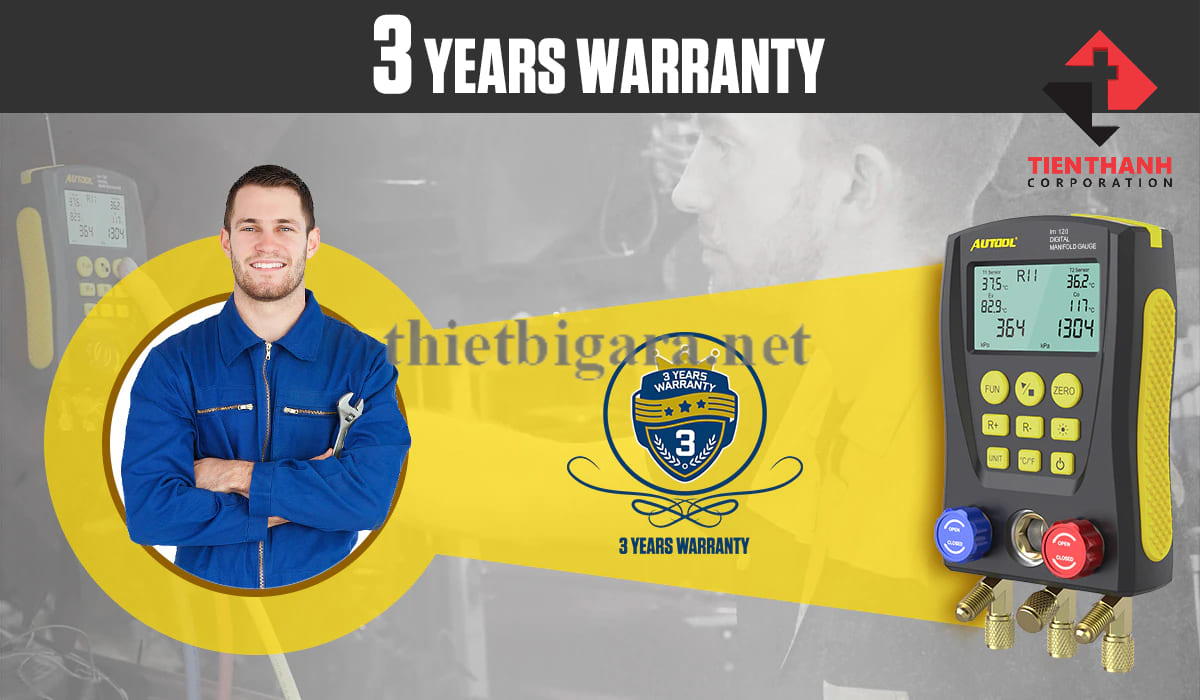 Bảo hành đồng hộ nạp ga