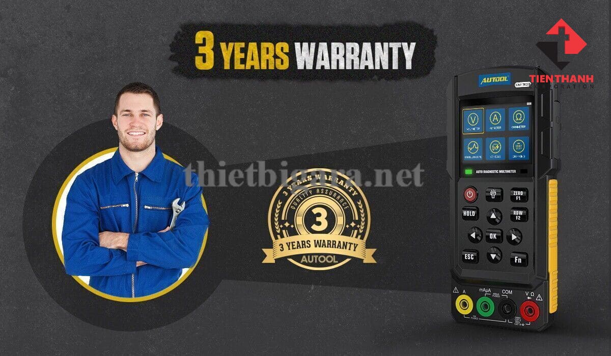 Bảo hành thiết bị dm303