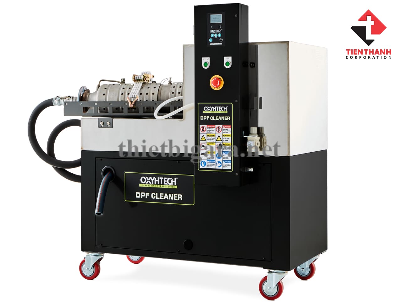 Máy súc rửa bàu lọc khí xả