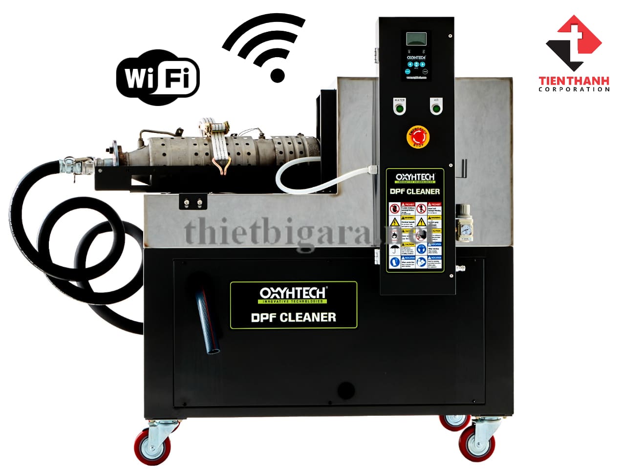 Máy Súc Rửa Bầu Lọc Khí Xả DPF Của Động Cơ Diesel OXYHTECH