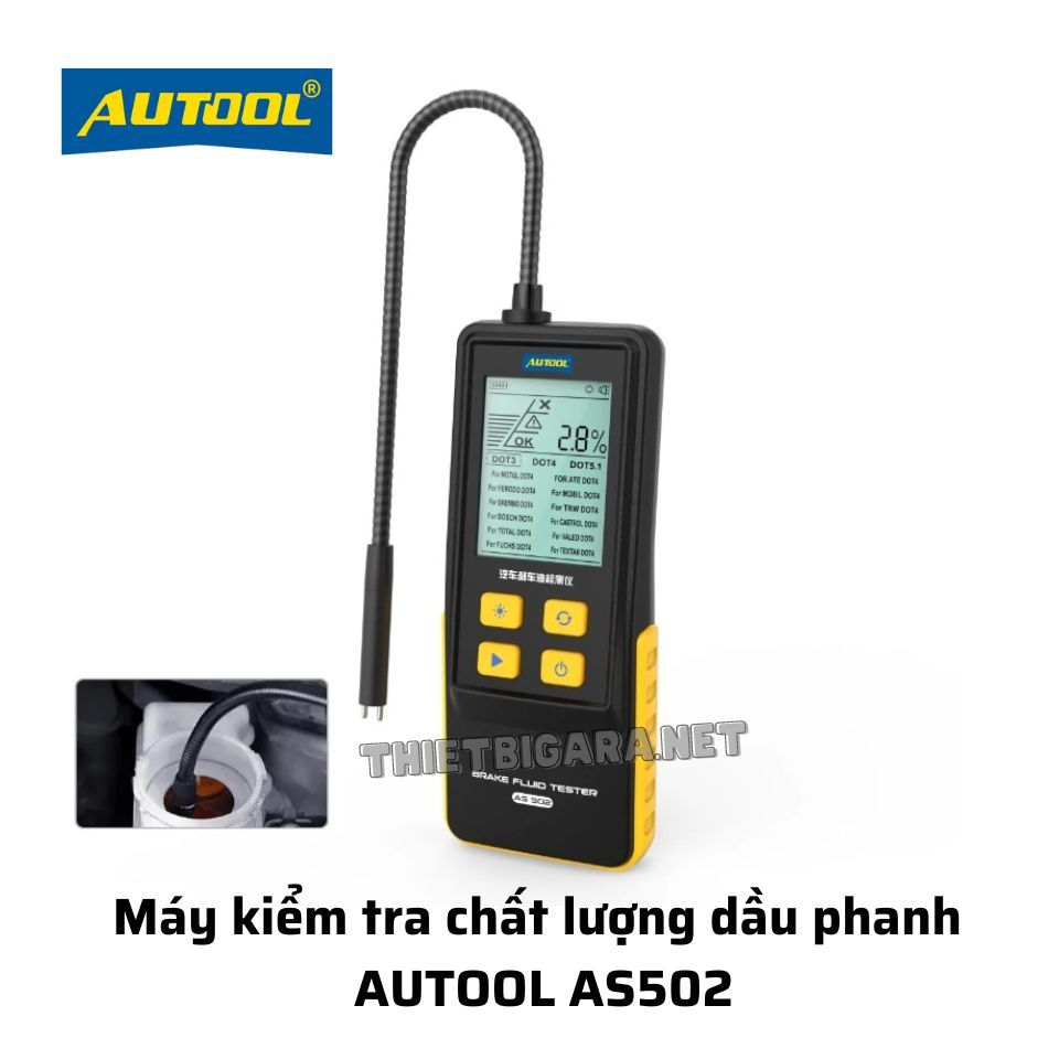 Máy Kiểm Tra Chất Lượng Dầu Phanh AUTOOL AS502
