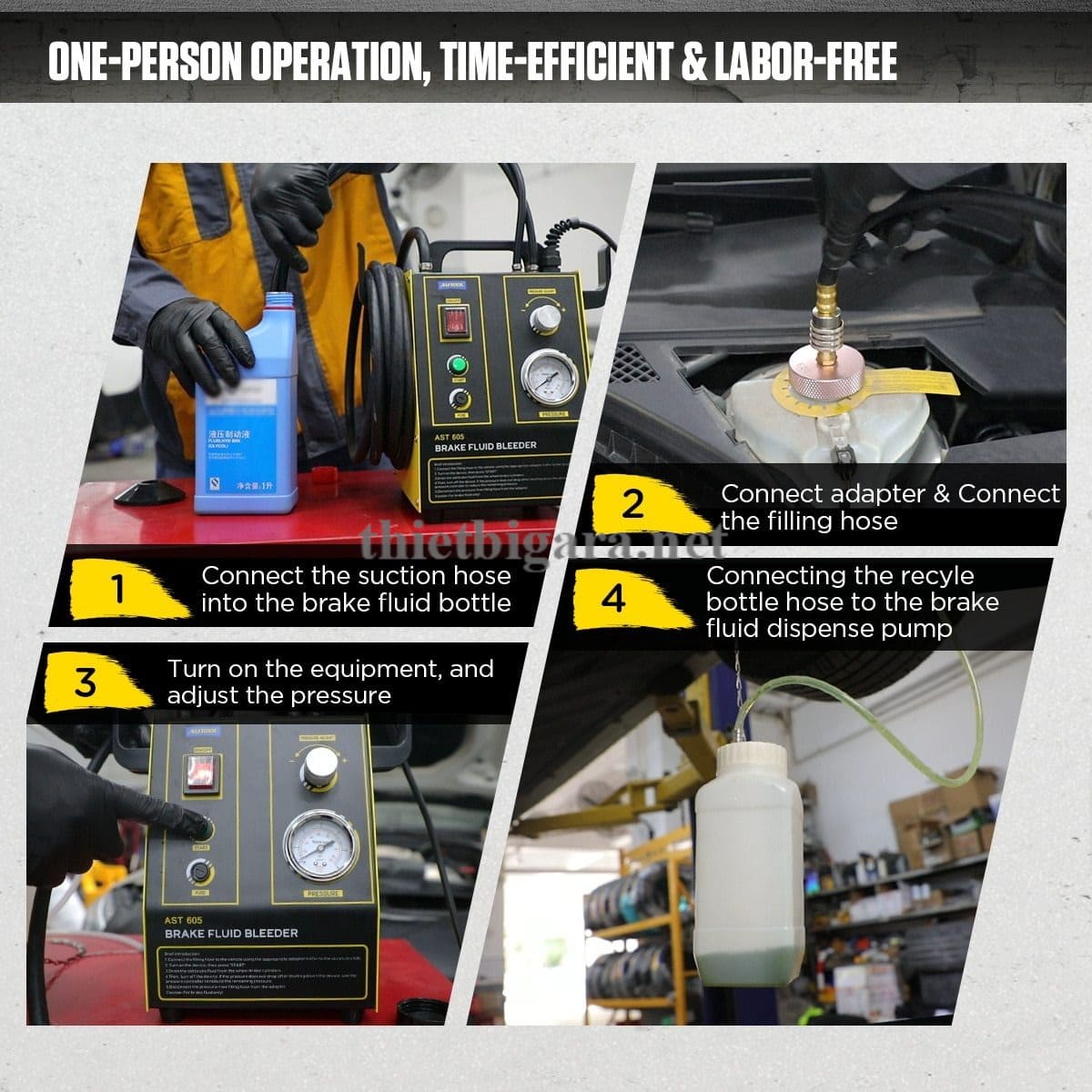 Chỉ cần 1 người vận hành