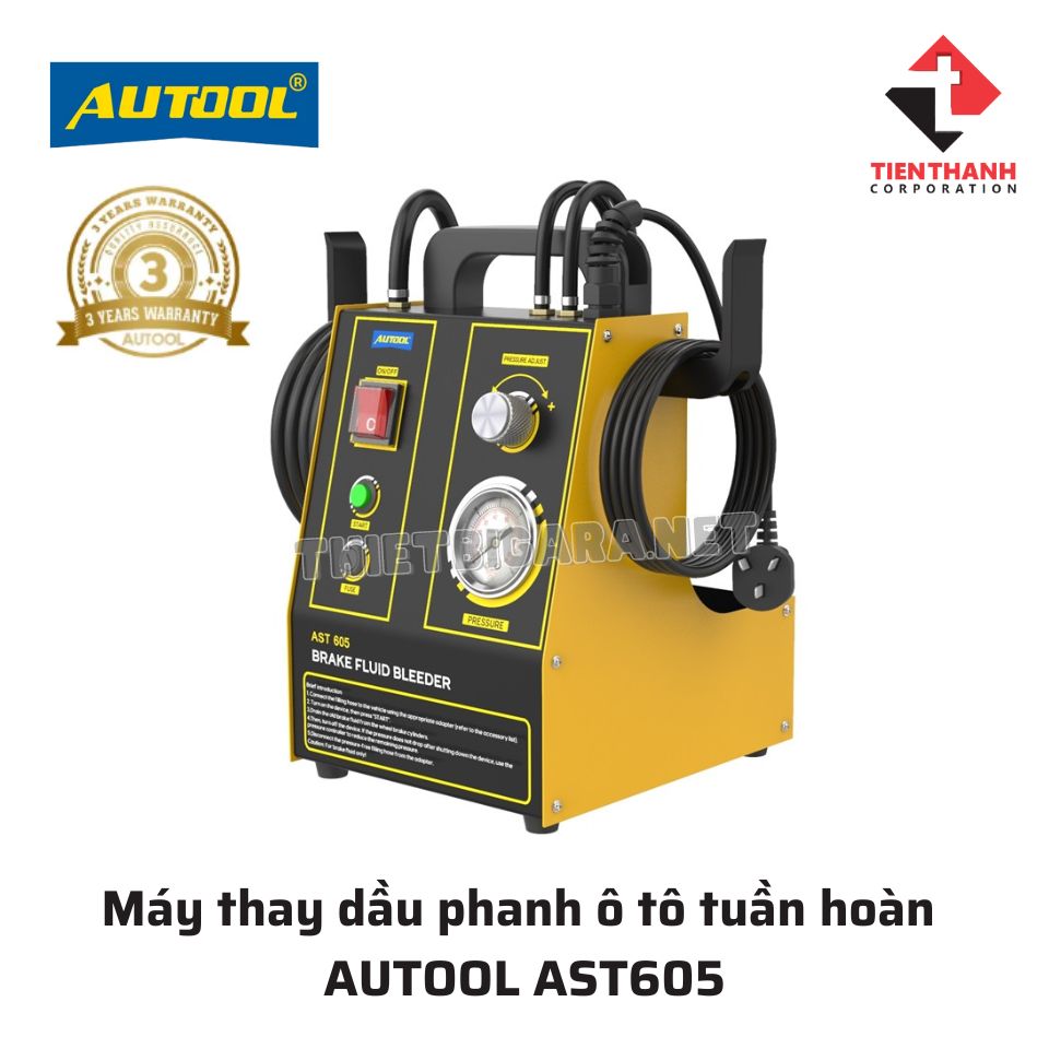 Máy thay dầu phanh ô tô tuần hoàn AUTOOL AST605