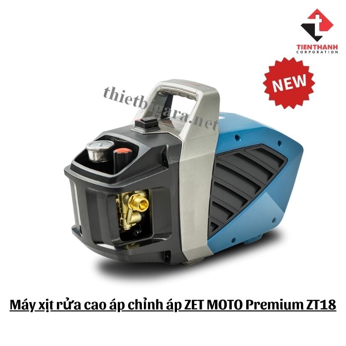 Máy xịt rửa cao áp chỉnh áp ZET MOTO Premium ZT18