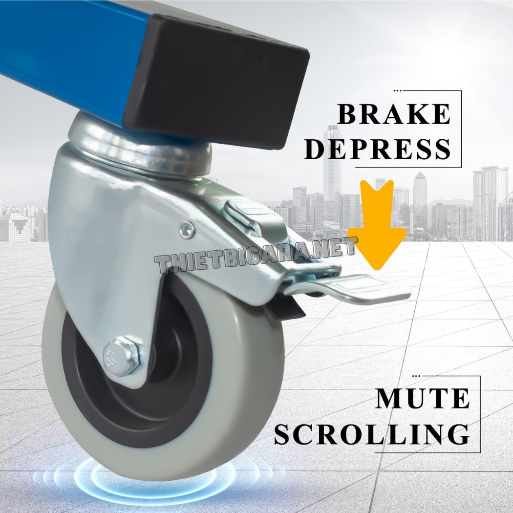 Bánh xe di chuyển linh hoạt với giá treo hỗ trợ phun sơn ô tô PS105 Bánh xe di chuyển linh hoạt với giá treo hỗ trợ phun sơn ô tô PS105