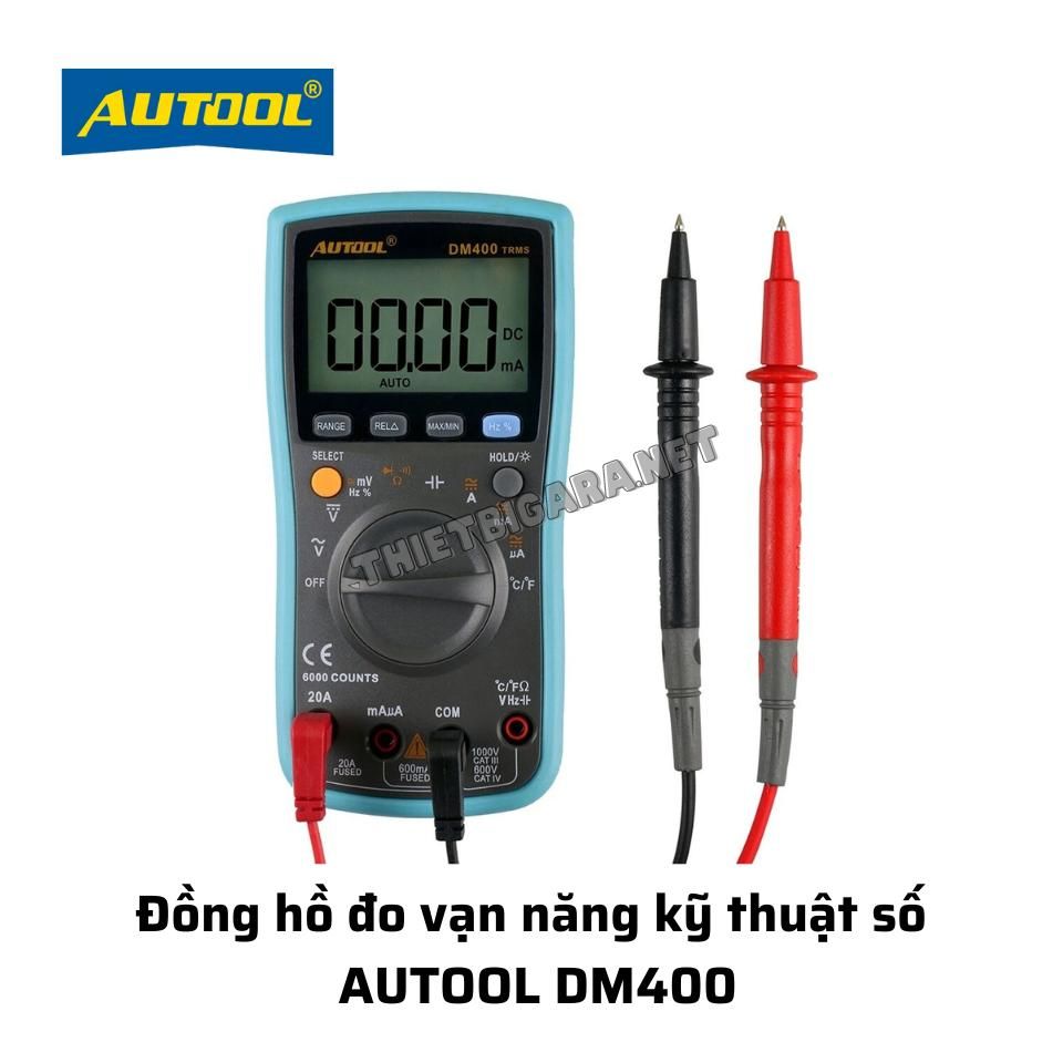 Đồng Hồ Đo Vạn Năng Kỹ Thuật Số AUTOOL DM400