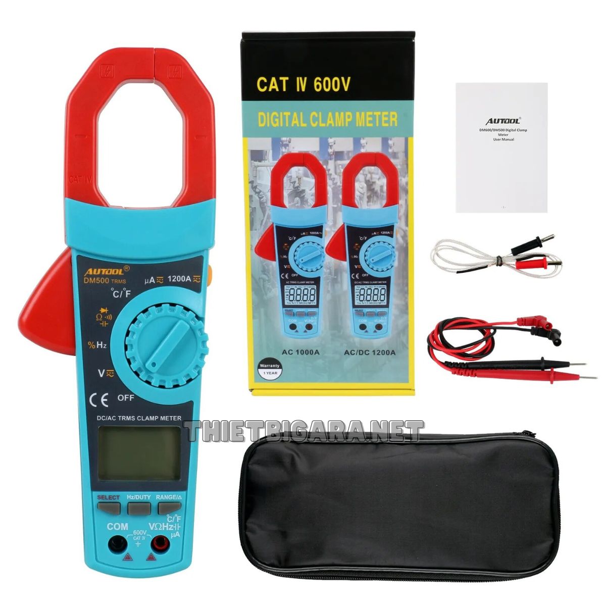 Dụng cụ kèm theo Máy chẩn đoán mạch điện ô tô AUTOOL DM500 Dụng cụ kèm theo Máy chẩn đoán mạch điện ô tô AUTOOL DM500