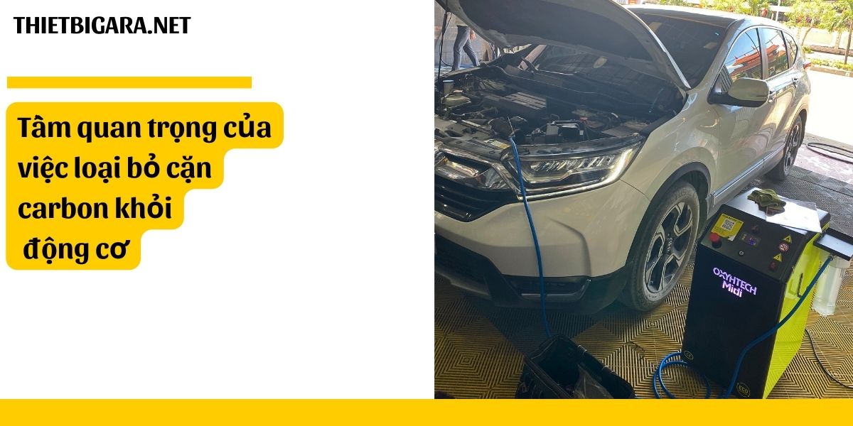 Tầm quan trọng của việc loại bỏ cặn carbon khỏi động cơ