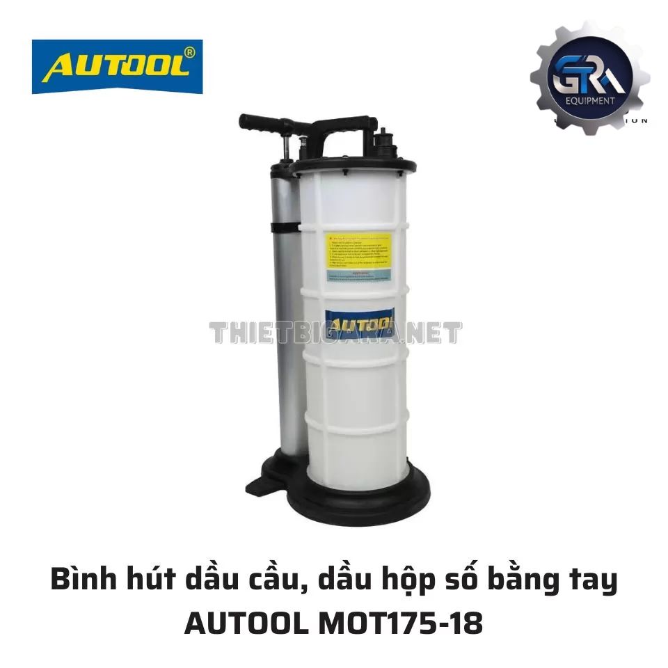 Bình Hút Dầu Cầu, Hộp Số Bằng Tay 9L AUTOOL MOT175-18