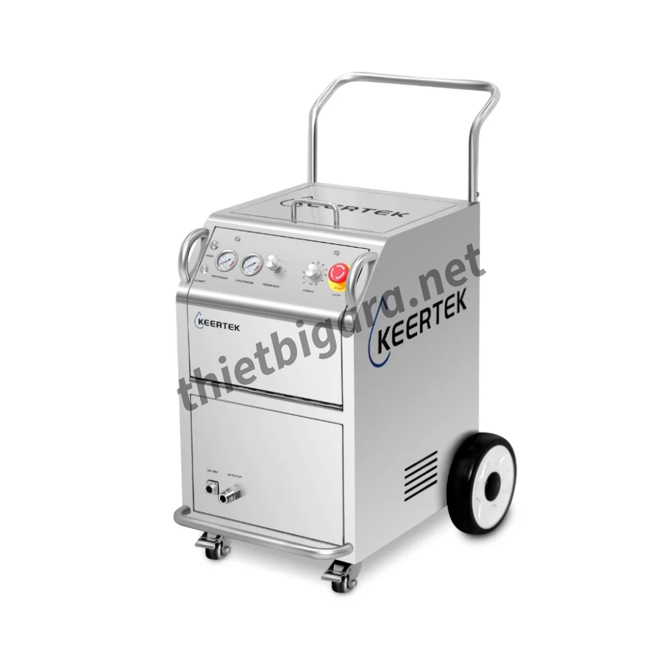 Máy bắn đá khô CO2 KEERTEK vệ sinh công nghiệ