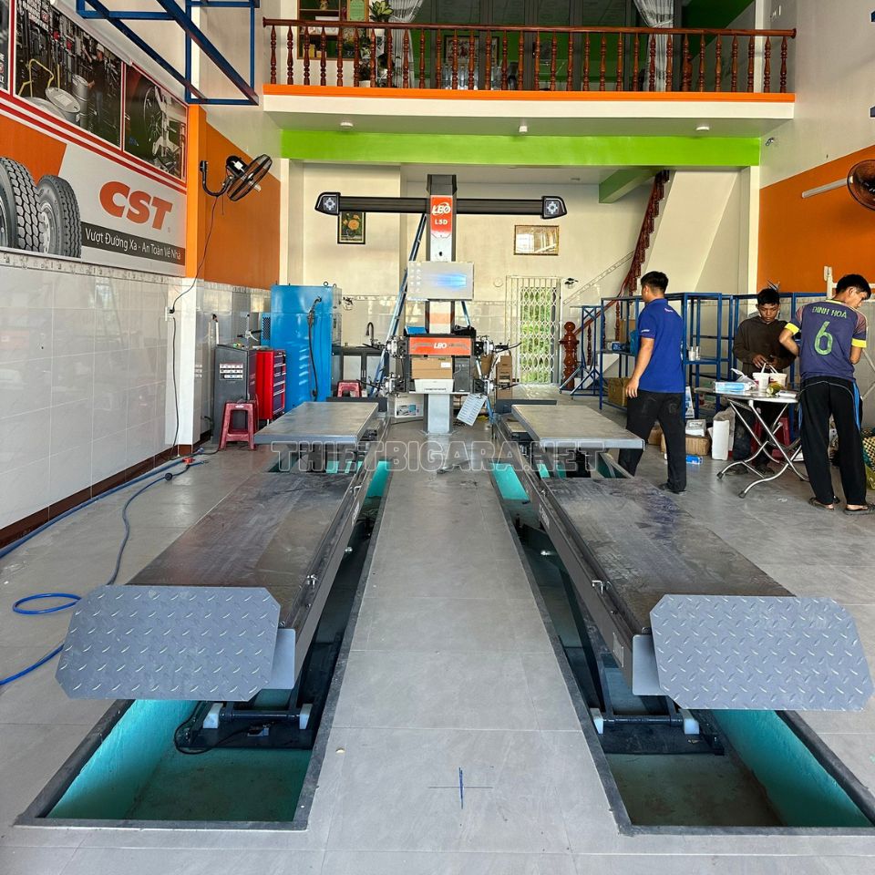 Thiết Bị Cân Chỉnh Thước Lái Xe Ô Tô Du Lịch LEO ITALY L5D (3)