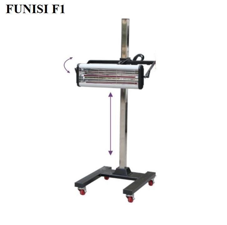 Đèn Sấy Hồng Ngoại 1 Bóng 1000W Funisi F1
