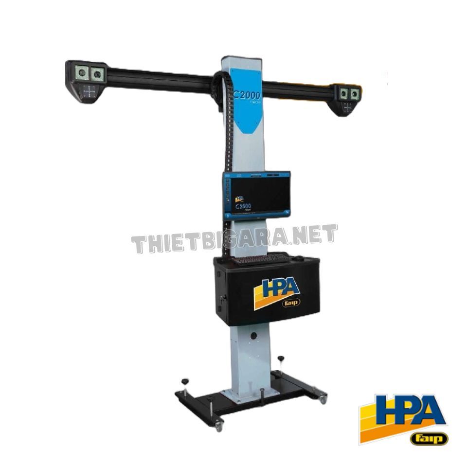 Thiết Bị Cân Chỉnh Thước Lái Xe Ô Tô 3D HPA C2000 Italy 2024
