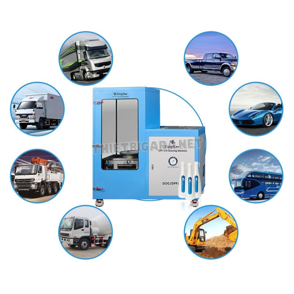 Thiết bị làm sạch bầu lọc khí xả động cơ Kingkar PDF5.0 (1) Thiết bị làm sạch bầu lọc khí xả động cơ Kingkar PDF5.0