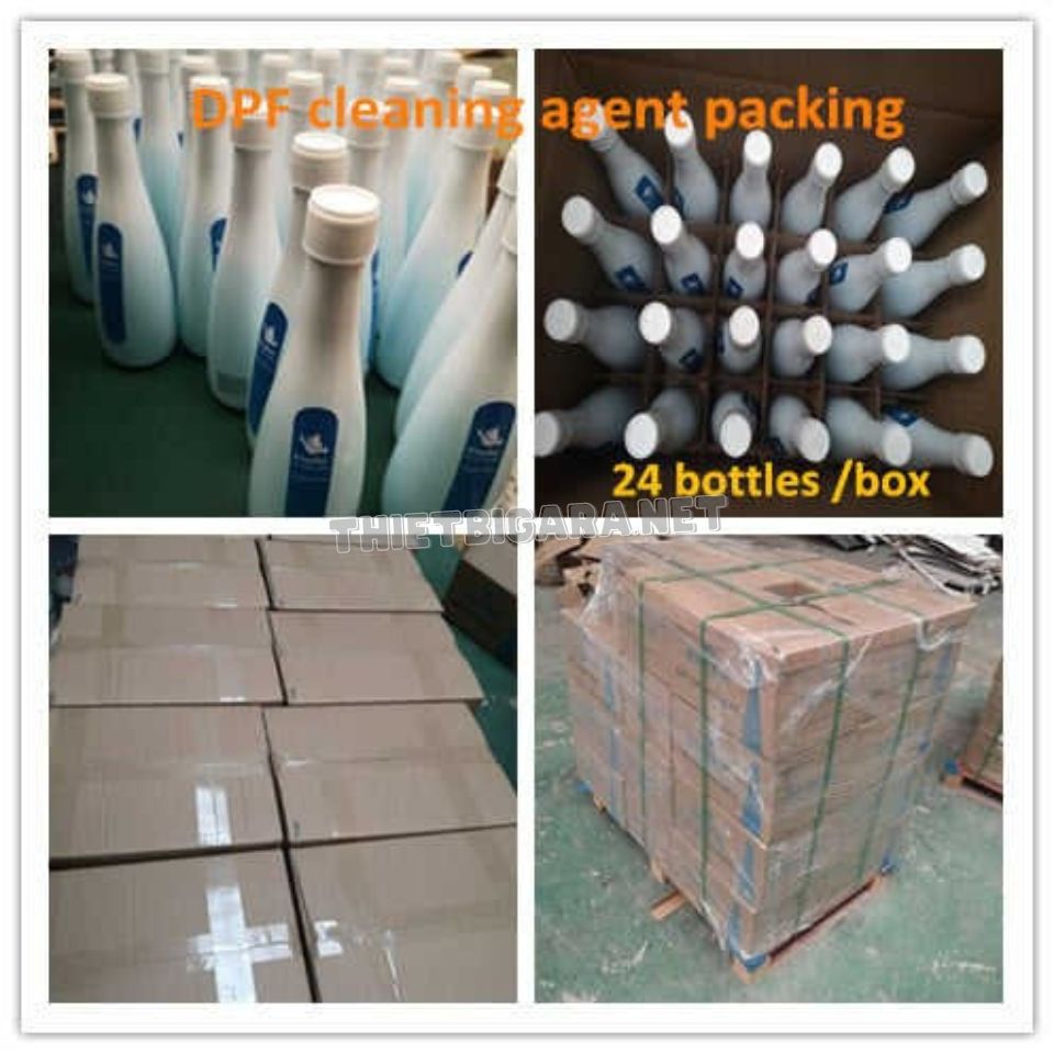 Thiết bị làm sạch bầu lọc khí xả động cơ Kingkar PDF5.0 (2) Dung dịch đi kèm