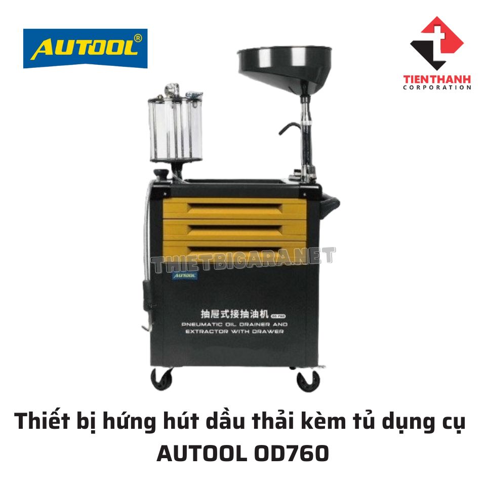 Thiết bị hứng hút dầu thải AUTOOL OD760