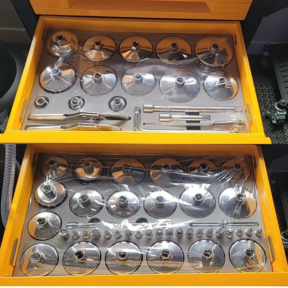 Ngăn kéo của thiết bị hứng hút dầu thải AUTOOL OD760 Ngăn kéo của thiết bị hứng hút dầu thải AUTOOL OD760