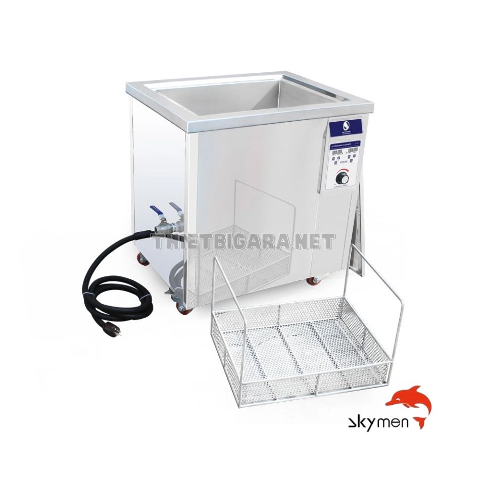 Bệ Rửa Chi Tiết Lóc Máy Bằng Sóng Siêu Âm Skymen Jp-120st (1)