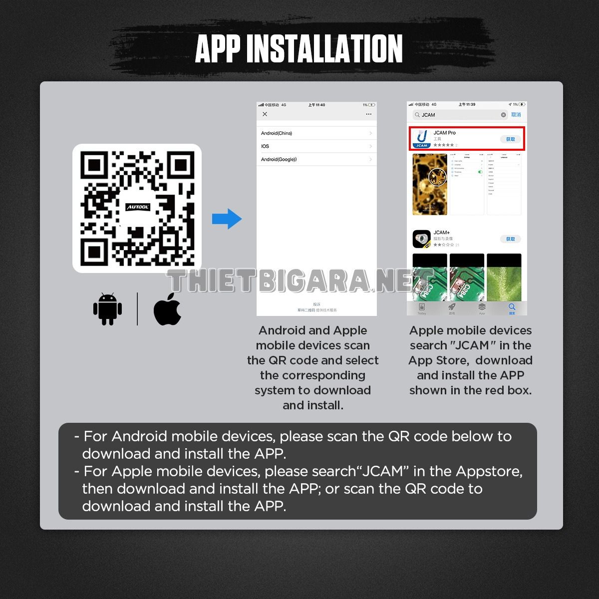_Hướng dẫn cài đặt app trên Camera nội soi AUTOOL SVB302