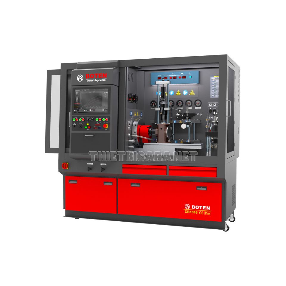 Máy bơm cân chỉnh cao áp kim phun dầu diesel điện tử Boden CR1016