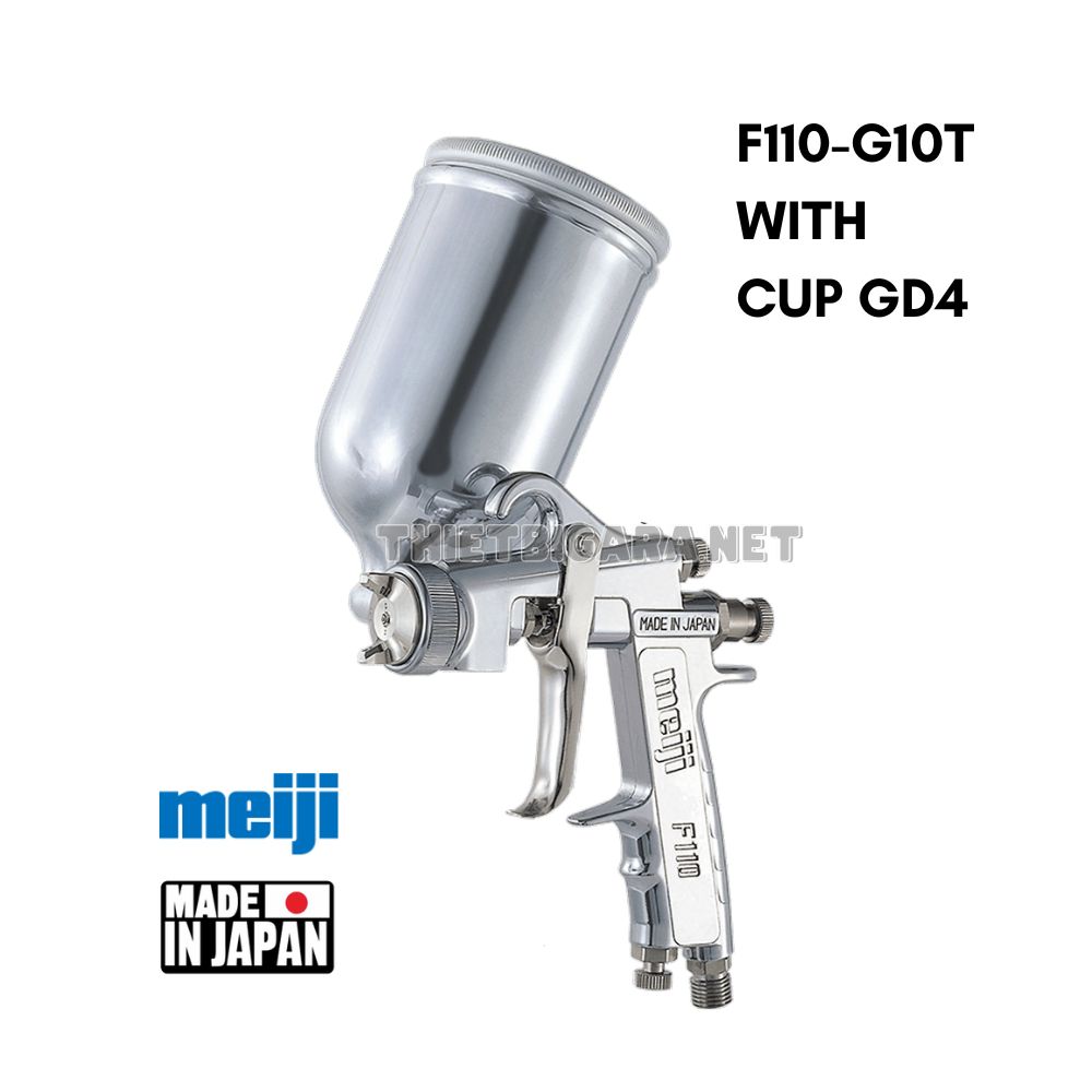 Súng phun sơn Meji Nhật Bản F110-G10T with GD4