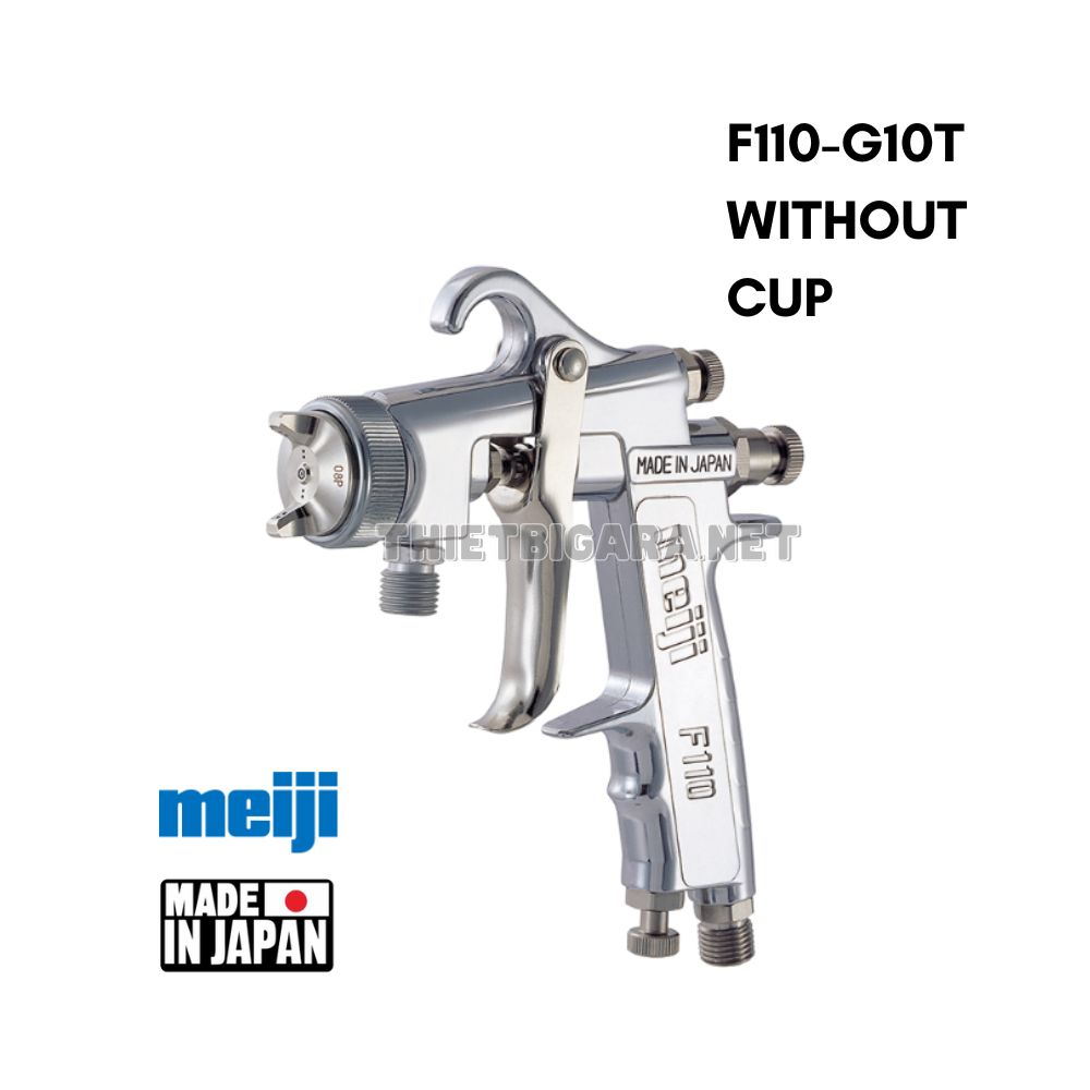 Súng phun sơn Meji Nhật Bản F110-G10T without cup Súng phun sơn Meji Nhật Bản F110-G10T without cup