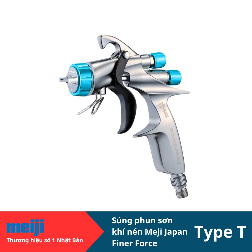 Súng phun sơn Meji Nhật Bản Finer Force BTR (2)